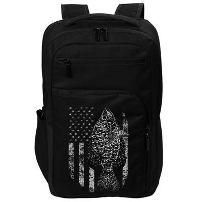 Crappie Flag Crappie Fishing Flag Impact Tech Backpack