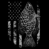 Crappie Flag Crappie Fishing Flag Impact Tech Backpack