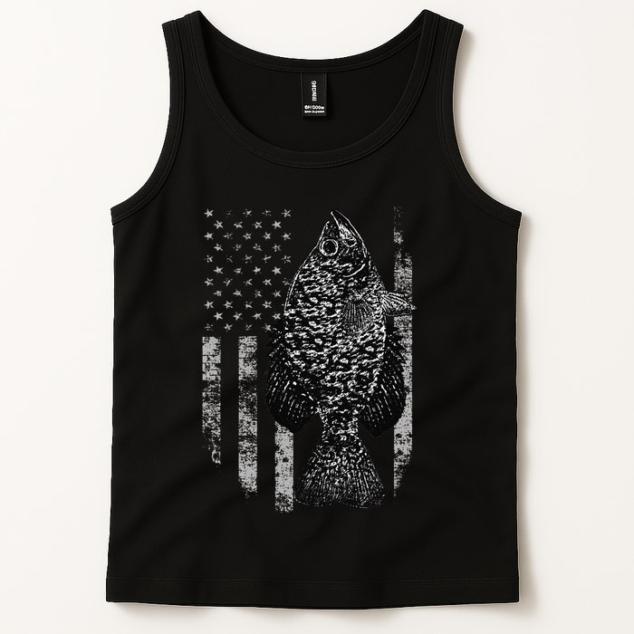 Crappie Flag Crappie Fishing Flag Tank Top