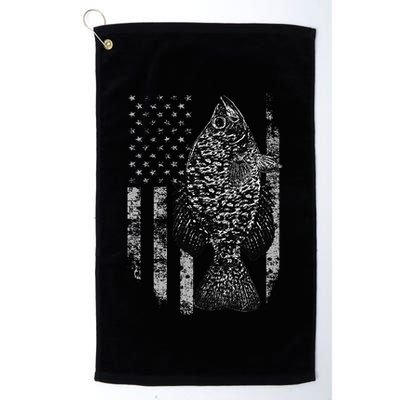 Crappie Flag Crappie Fishing Flag Golf Towel