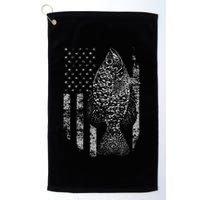 Crappie Flag Crappie Fishing Flag Golf Towel