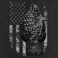 Crappie Flag Crappie Fishing Flag Golf Towel