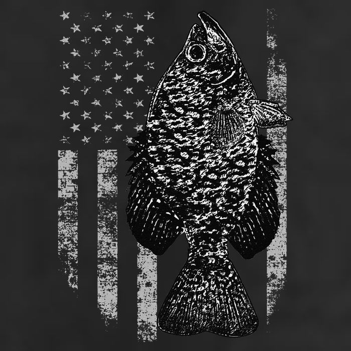 Crappie Flag Crappie Fishing Flag Golf Towel