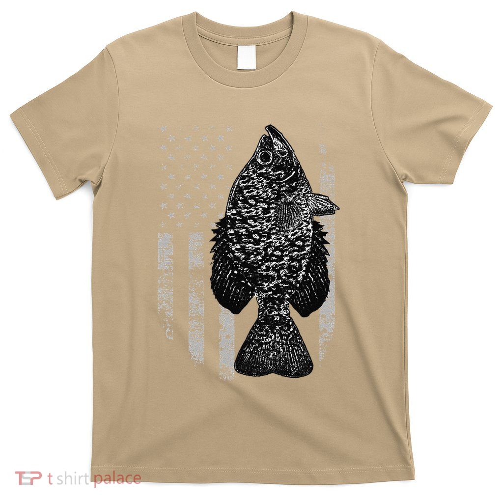 Crappie Flag Crappie Fishing Flag T-Shirt