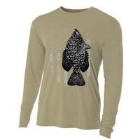 Crappie Flag Crappie Fishing Flag Cooling Performance Long Sleeve Crew