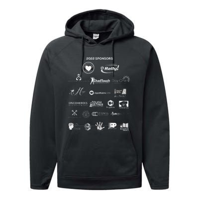 Curefest For Childhood Cancer Performance Fleece Hoodie