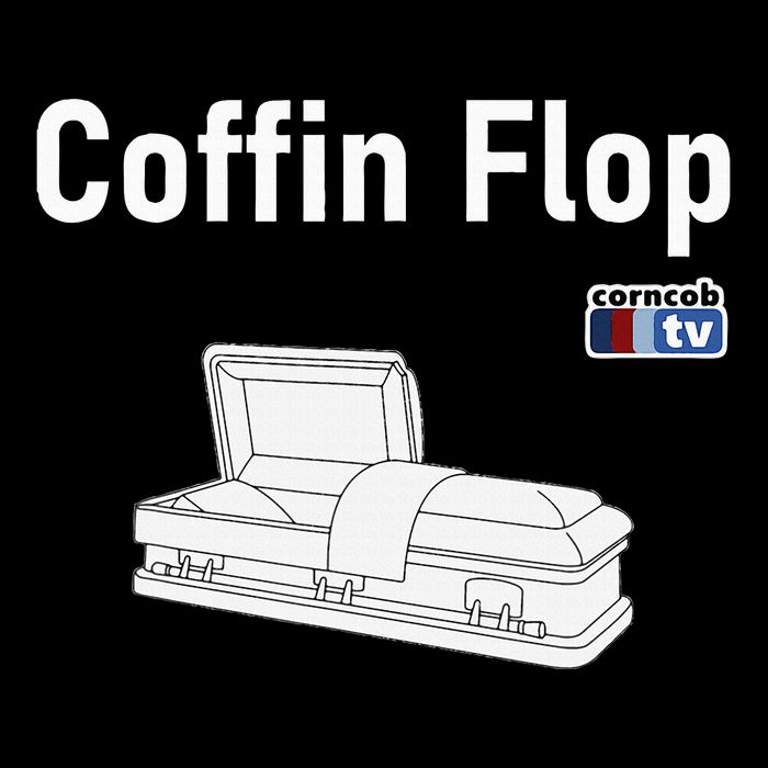Coffin Flop Corncob Tv Button