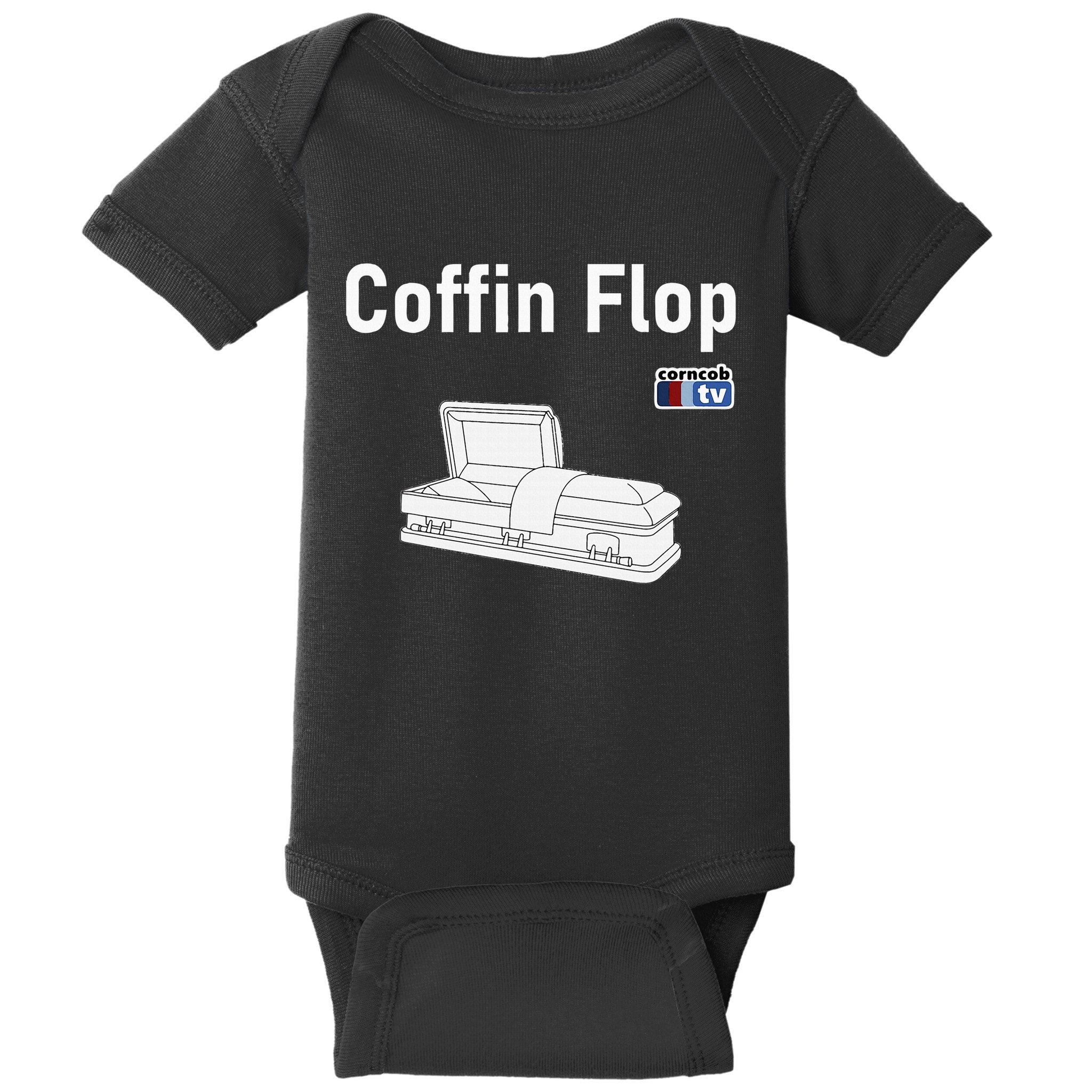 Coffin Flop Corncob Tv Baby Bodysuit