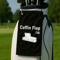 Coffin Flop Corncob Tv Golf Towel