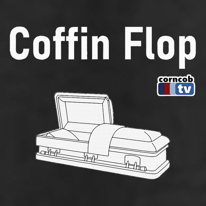 Coffin Flop Corncob Tv Golf Towel
