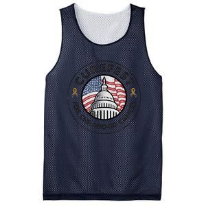 Curefest For Childhood Cancer 2024 Design 1 For Light Fabric Mesh Reversible Basketball Jersey Tank