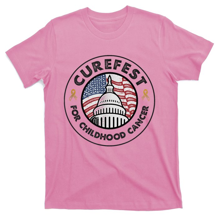 Curefest For Childhood Cancer 2024 Design 1 For Light Fabric T-Shirt