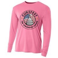 Curefest For Childhood Cancer 2024 Design 1 For Light Fabric Cooling Performance Long Sleeve Crew