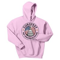 Curefest For Childhood Cancer 2024 Design 1 For Light Fabric Kids Hoodie