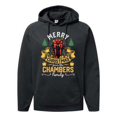 Chambers Family Christmas Costume Group Matching Xmas Party  Performance Fleece Hoodie