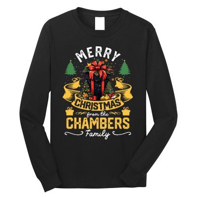 Chambers Family Christmas Costume Group Matching Xmas Party  Long Sleeve Shirt