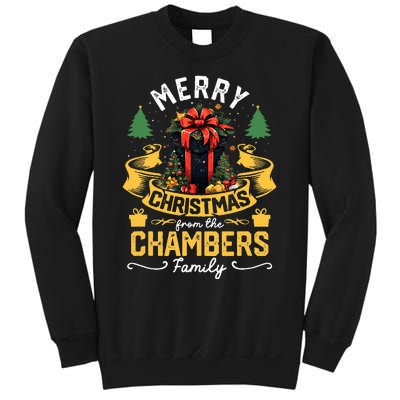 Chambers Family Christmas Costume Group Matching Xmas Party  Sweatshirt