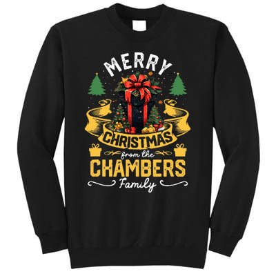 Chambers Family Christmas Costume Group Matching Xmas Party  Tall Sweatshirt