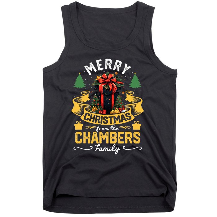 Chambers Family Christmas Costume Group Matching Xmas Party  Tank Top