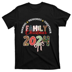 Cute Family Christmas 2024 Matching Xmas Making Memories T-Shirt