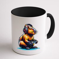 Capybara Funny Capybara Rodent & Video Games Lover Mug