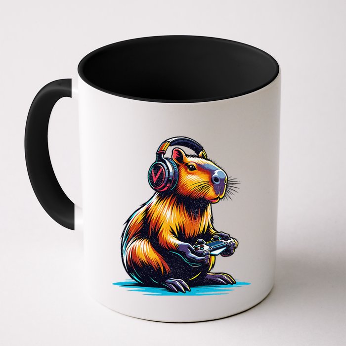 Capybara Funny Capybara Rodent & Video Games Lover Mug