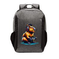 Capybara Funny Capybara Rodent & Video Games Lover Vector Backpack