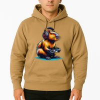 Capybara Funny Capybara Rodent & Video Games Lover Hoodie