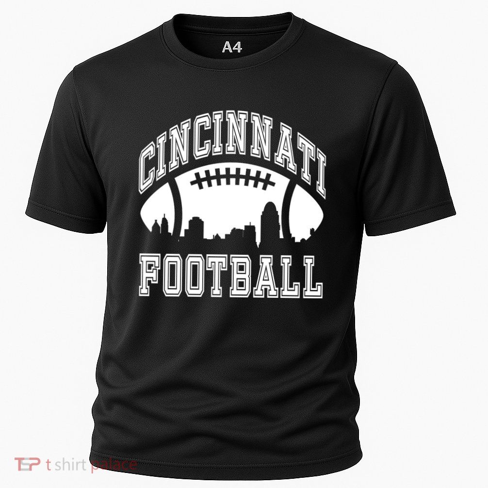 Cincinnati Football City Skyline Performance Shirt