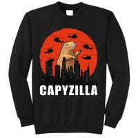 Capybara Funny Capybara Rodent Capyzilla Funny Sweatshirt