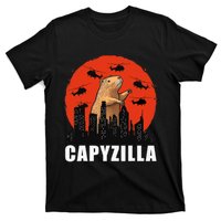 Capybara Funny Capybara Rodent Capyzilla Funny T-Shirt