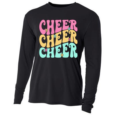 Cheerleading For Cheerleader Squad Girl Teen Cheer Practice Cooling Performance Long Sleeve Crew