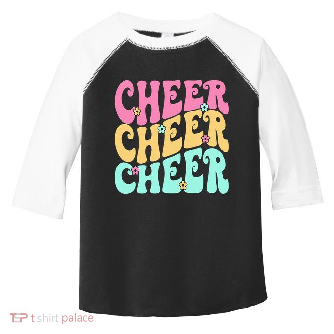 Cheerleading For Cheerleader Squad Girl Teen Cheer Practice Toddler Fine Jersey T-Shirt