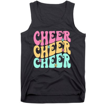 Cheerleading For Cheerleader Squad Girl Teen Cheer Practice Tank Top