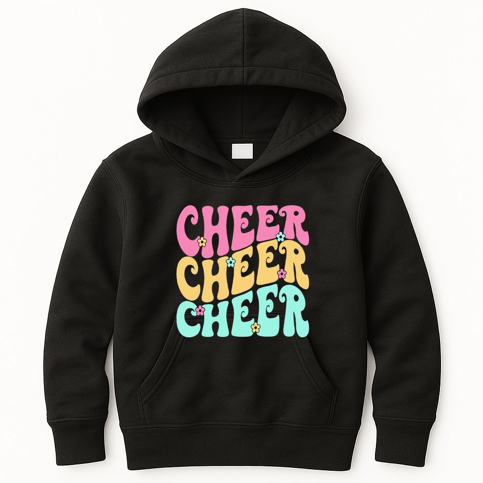Cheerleading For Cheerleader Squad Girl Teen Cheer Practice Kids Hoodie
