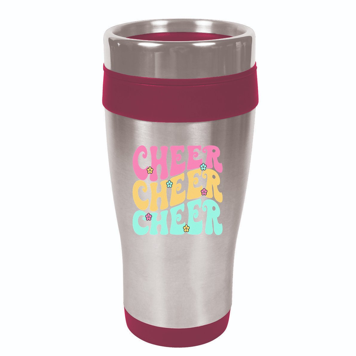 Cheerleading For Cheerleader Squad Girl Teen Cheer Practice 16oz Travel Tumbler