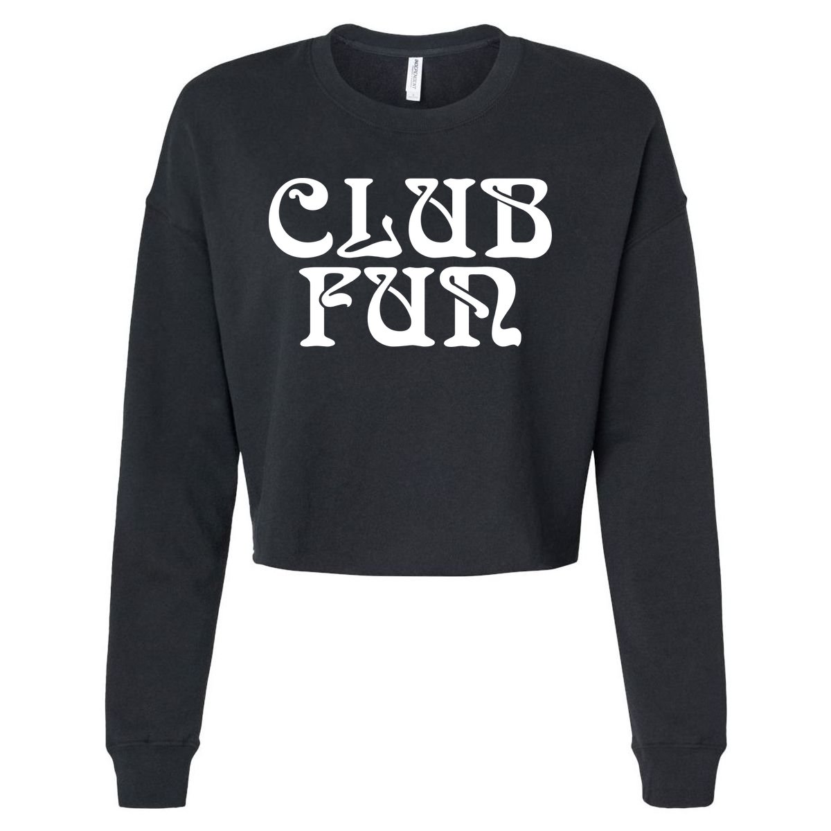 Club Fun Cropped Pullover Crew