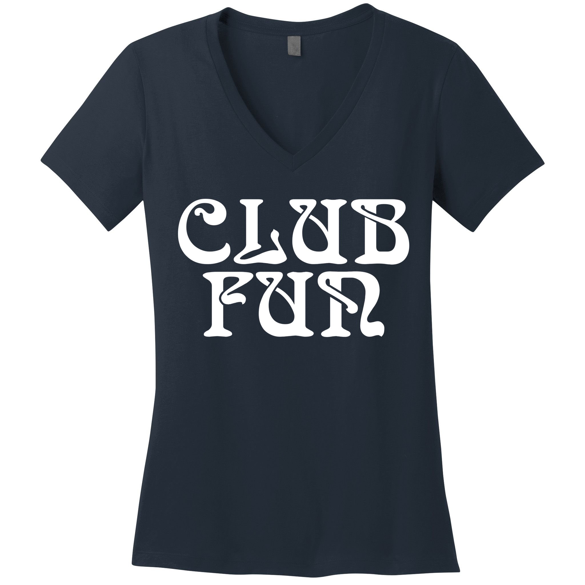 Club Fun Women's V-Neck T-Shirt