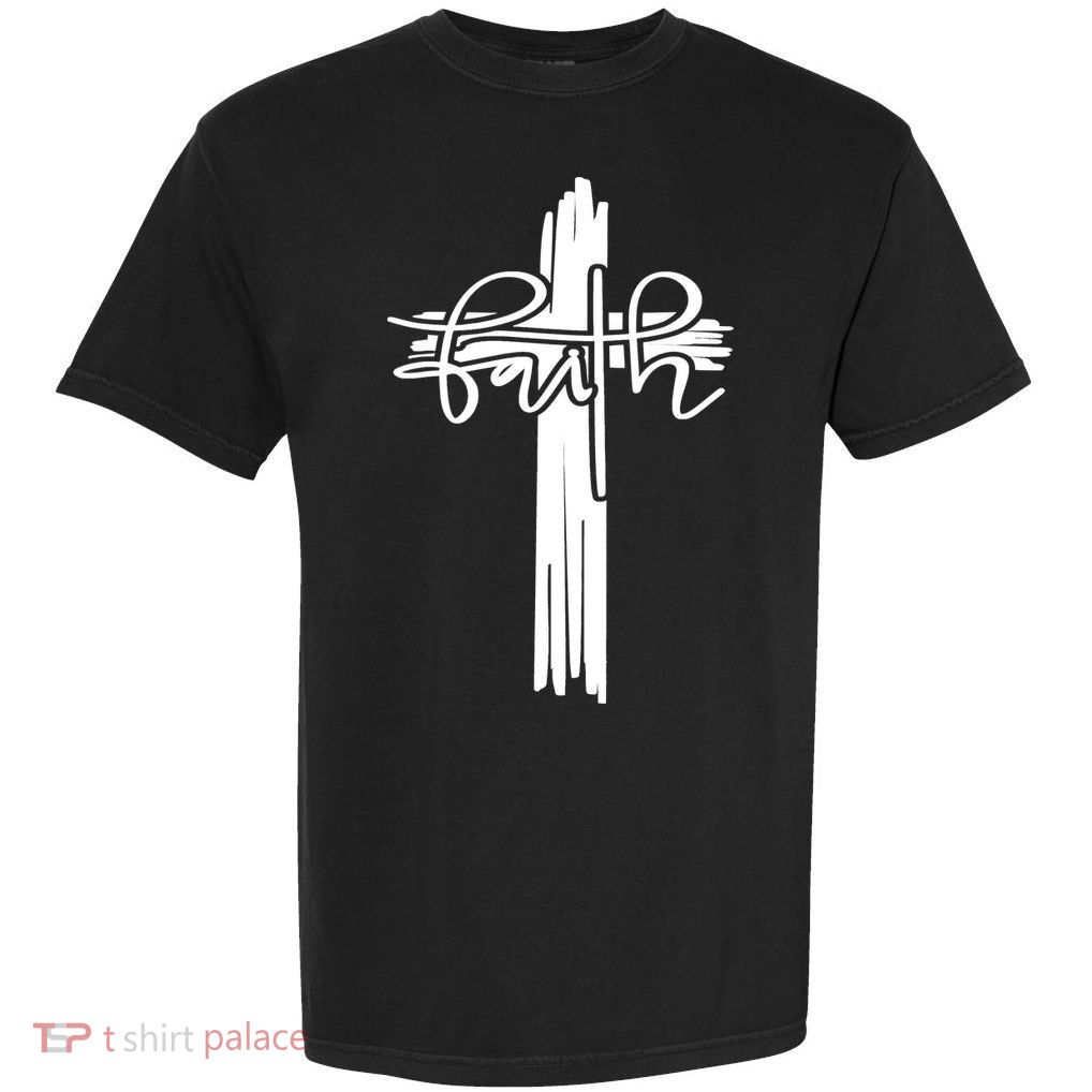 Christian Faith & Cross 316 Christian Faith Bible Garment-Dyed Heavyweight T-Shirt