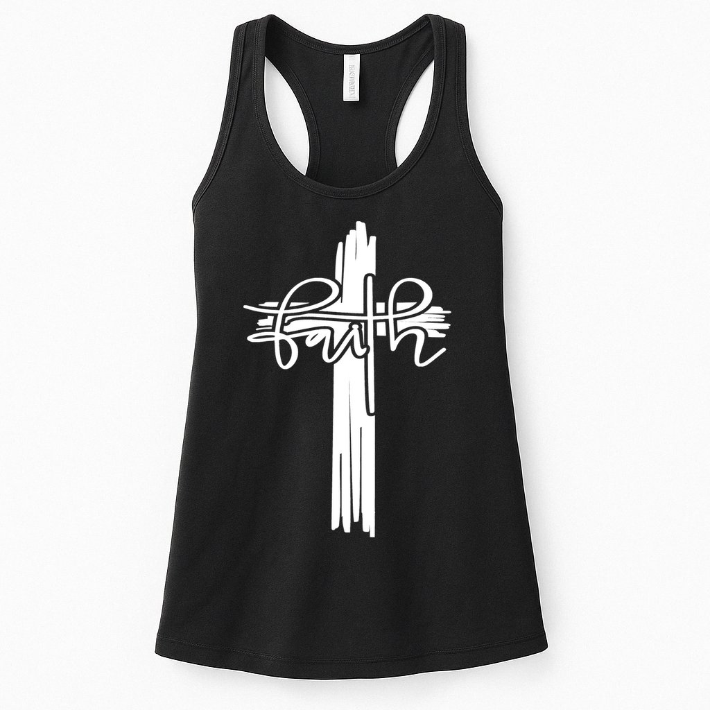 Christian Faith & Cross 316 Christian Faith Bible Womens Tank Top