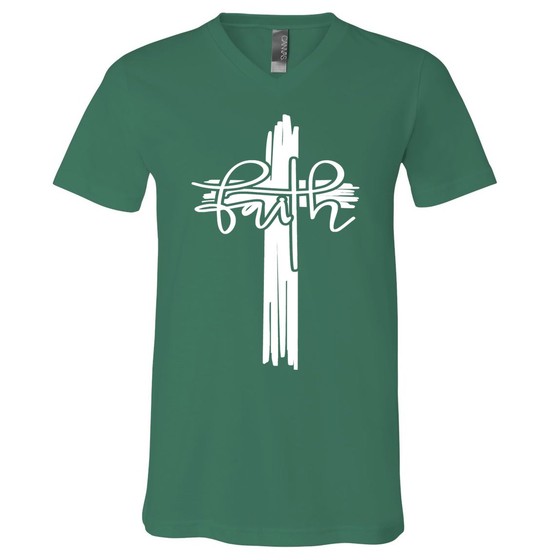 Christian Faith & Cross 316 Christian Faith Bible V-Neck T-Shirt
