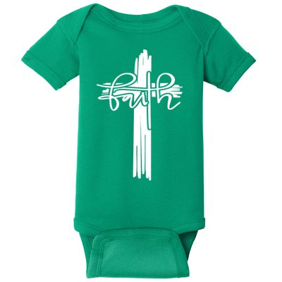 Christian Faith & Cross 316 Christian Faith Bible Baby Bodysuit
