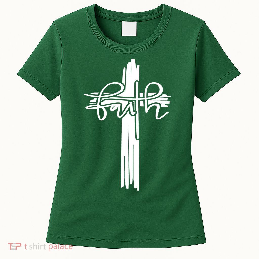 Christian Faith & Cross 316 Christian Faith Bible Womens T-Shirt