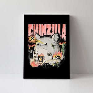 CHINZILLA Funny Chinchilla Saying Gift Chinchillas Owners Canvas