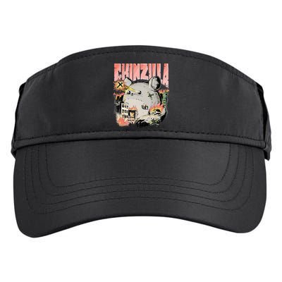 CHINZILLA Funny Chinchilla Saying Gift Chinchillas Owners Adult Drive Performance Visor