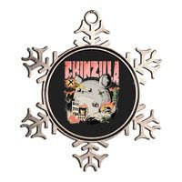 CHINZILLA Funny Chinchilla Saying Gift Chinchillas Owners Metallic Star Ornament