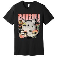 CHINZILLA Funny Chinchilla Saying Gift Chinchillas Owners Premium T-Shirt