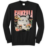 CHINZILLA Funny Chinchilla Saying Gift Chinchillas Owners Tall Sweatshirt