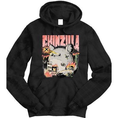 CHINZILLA Funny Chinchilla Saying Gift Chinchillas Owners Tie Dye Hoodie