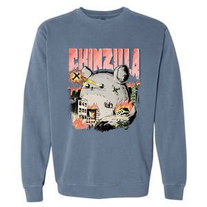 CHINZILLA Funny Chinchilla Saying Gift Chinchillas Owners Garment-Dyed Sweatshirt